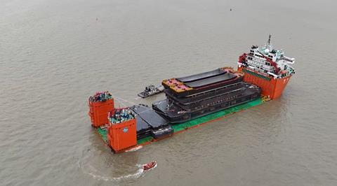JSI Alliance deploys Zhong Rhen 122 for barge shipment