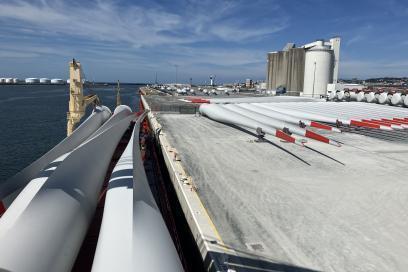Haropa Port on hand to support with storage of wind turbine blades