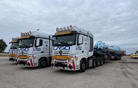 Laso completes large-scale logistics operation for French food industry