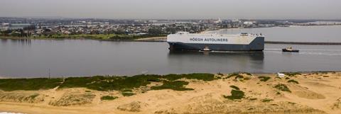 Hoegh Tracer in Newcastle Port_August2020