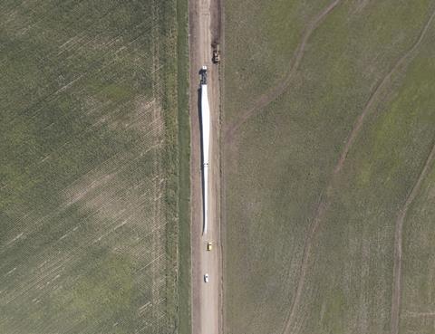 Vanguard delivers 25 wind turbines from Richards Bay to Bethal 2