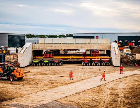 Osprey bridge project in Bristol