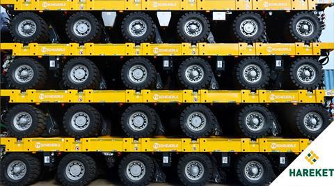 Hareket places order for 200 axle lines of Scheuelre SPMTs