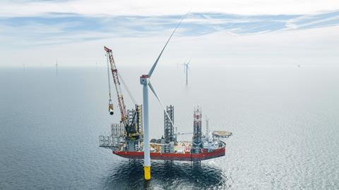 Cadeler signs firm contracts for East Anglia TWO project