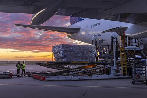 Air One completes inaugural scheduled freighter service of 747-400F