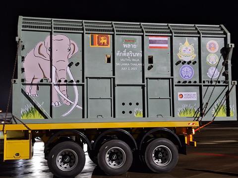 WCA Members return Elephant to Thailand