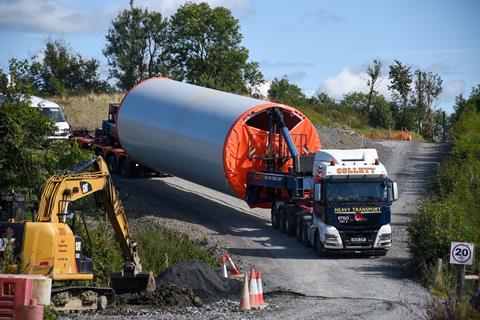 Collett supports Drumlins Park wind farm construction