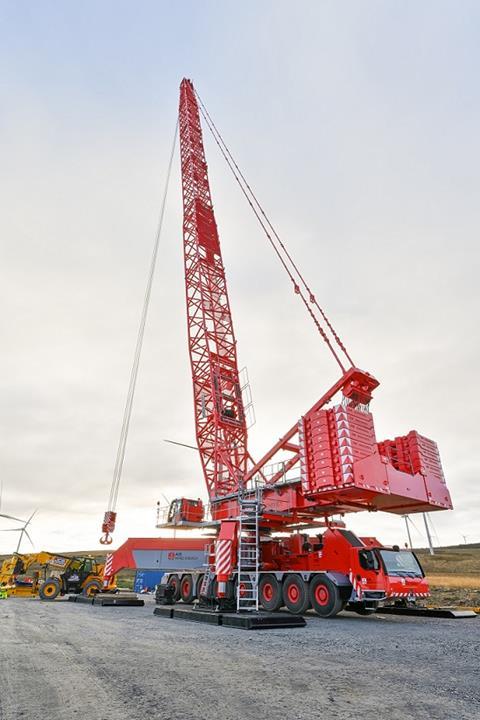 AIS Wind Energy acquires Liebherr LG 1750 | News | Heavy Lift 