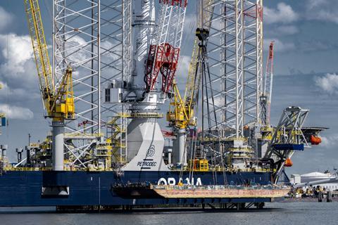 Liebherr supplies cranes for offshore jack-up vessel