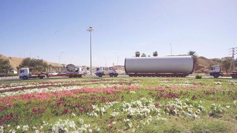 Dumat Al Jandal almajdouie heavy lift wind energy saudi arabia