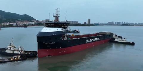 Skarv launches first vessel