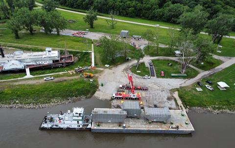 UTC battles harsh weather to deliver to biofuel refinery plant 1