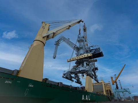 AAL delivers shiploader in intra-Asia move 1