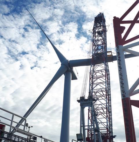 Final turbine installation on Moray East