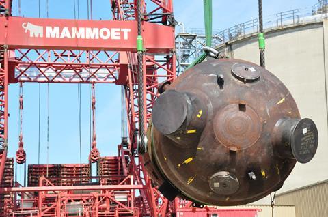 Mammoet on hand to extend lifespan of Bruce Power nuclear power plant 2