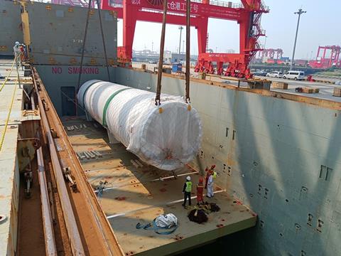 TEL ships pair of storage tanks from China to Australia