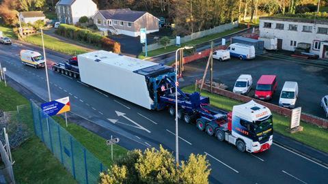 Collett delivers 189 wind turbine components to Stranoch wind farm 2