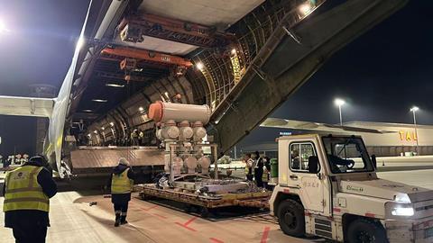 Air Partner delivers oversized GIS from China to Algeria