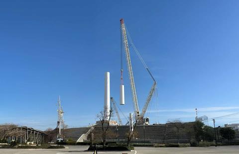 Hareket transports and assembles world’s tallest flagpole 2