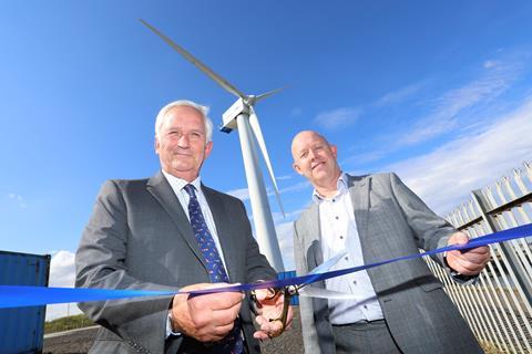 Port of Blyth Wind Turbine Training Facility opening
