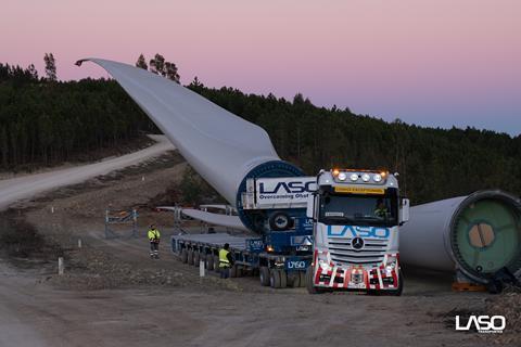 Laso-Portugal wind work