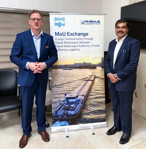Rhenus signs MoU with IWAI