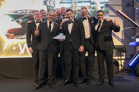 AAL Shipping won this year's Ship Operator of the Year award. 9781_hlashipoperatoraal_241752