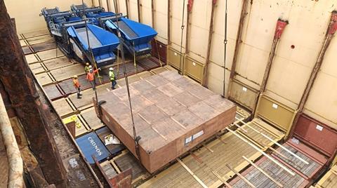 Hydropower cargoes shipped from India to Brazil by EXG