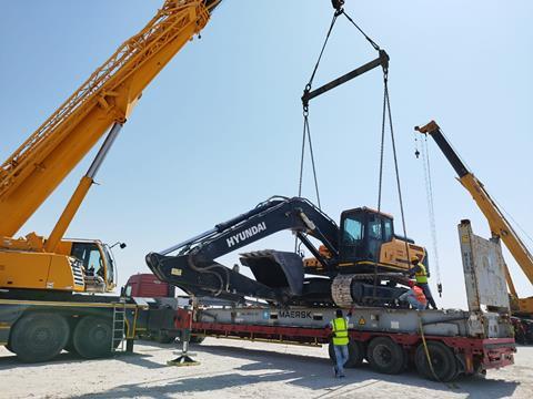 JSL handles heavy shipment ex Hamad