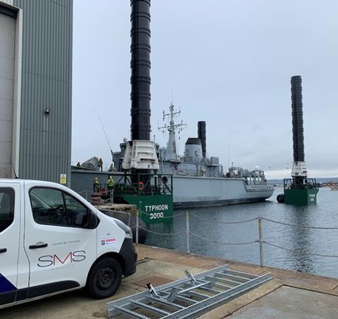 Typhoon 1 MS heavy lift portsmouth