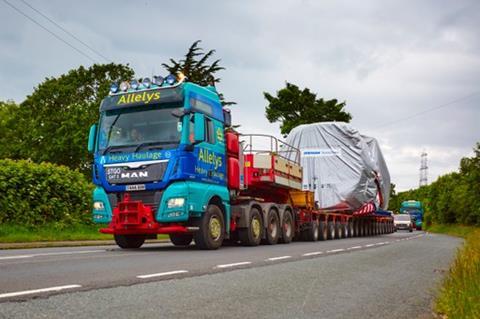 Allelys carries out strand jack gantry lift at Lostock Sustainable Energy Plant 1