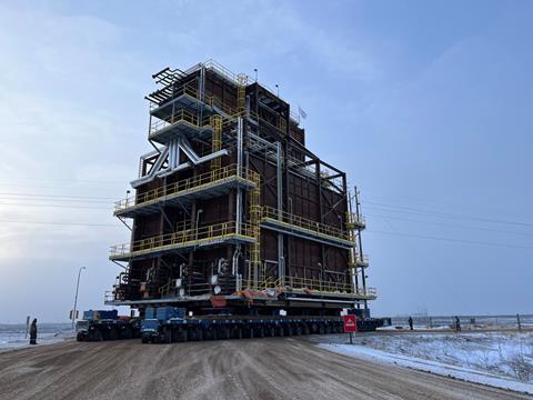 Sarens executes seamless transport and installation operation for Horizon  Oil Sands project in Canada