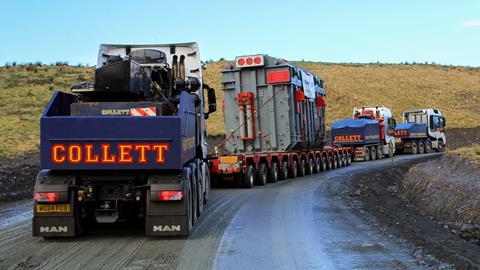 Collett returns to deliver trio of transformers to substation 1