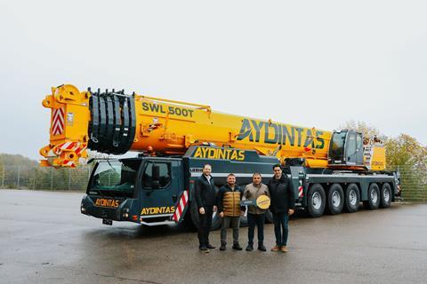 Aydıntaş orders two LTM 1450-8.1 mobile cranes from Liebherr