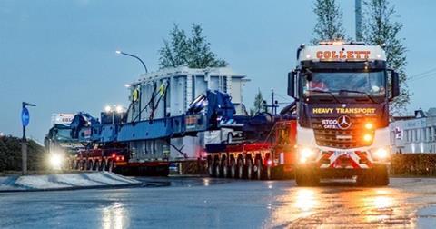 Collett transports and installs 148-tonne transformer