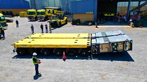 Vanguard takes delivery of Cometto SPMTs