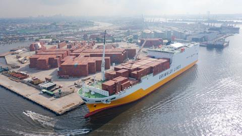 Grimaldi adds the Great Cotonou to fleet