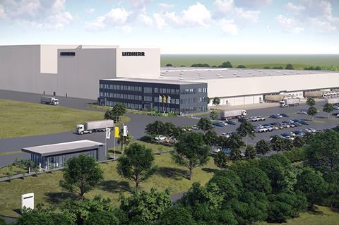 Liebherr breaks ground at Mississippi logistics centre 2