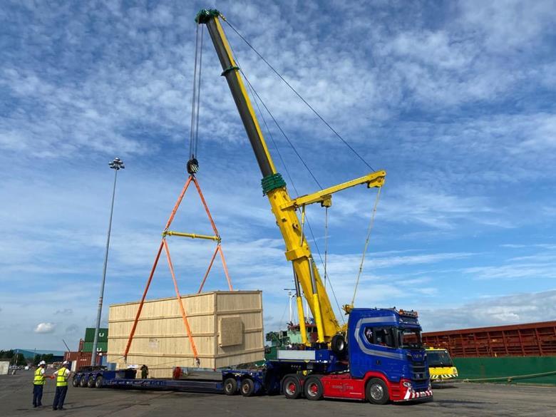 ALS handles compressor units | News | Heavy Lift & Project Forwarding ...